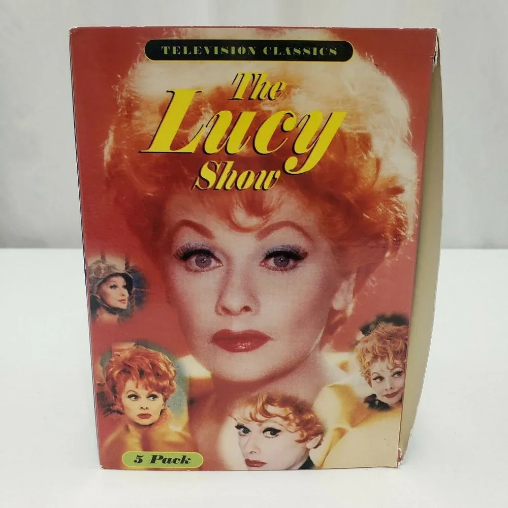Vintage The Lucy Show Collection Lot Pack of 5 Tapes VHS Video